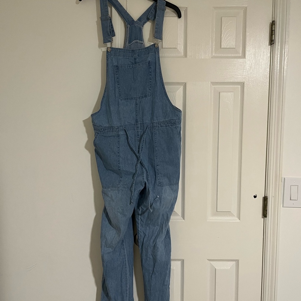 Blue Denim Overalls